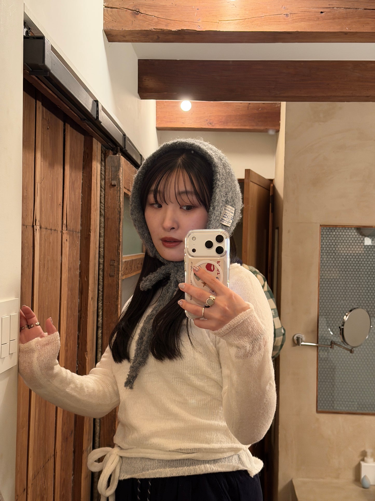 キャミソールレイヤードニットトップス DPB78265