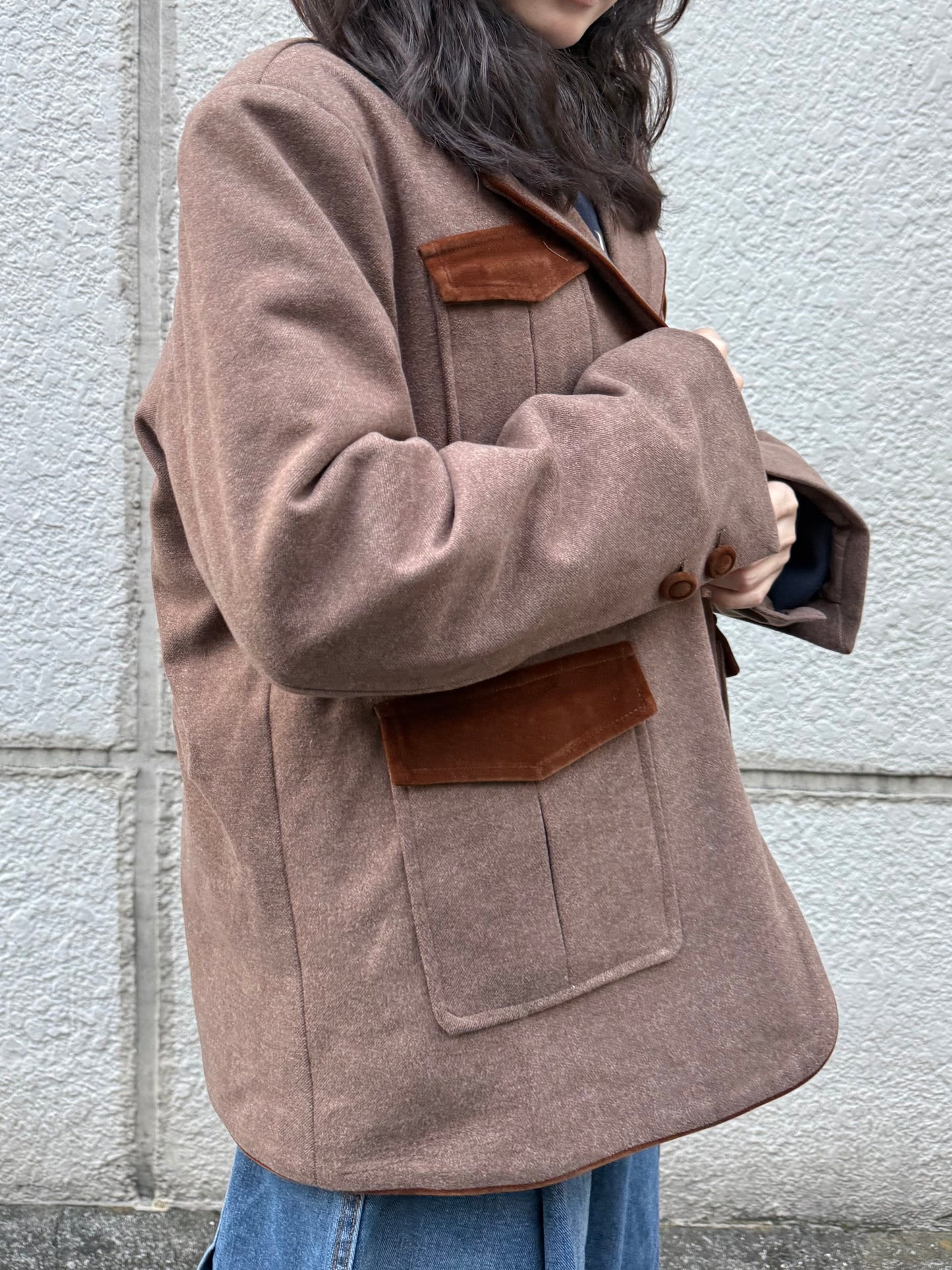 ツートンカラージャケット DPA43698