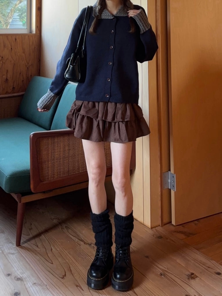 ダブルカラーニット DPB88148