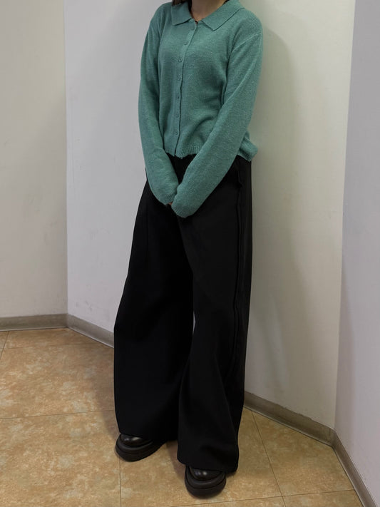 フロントボタンニットカーディガン DPB93061