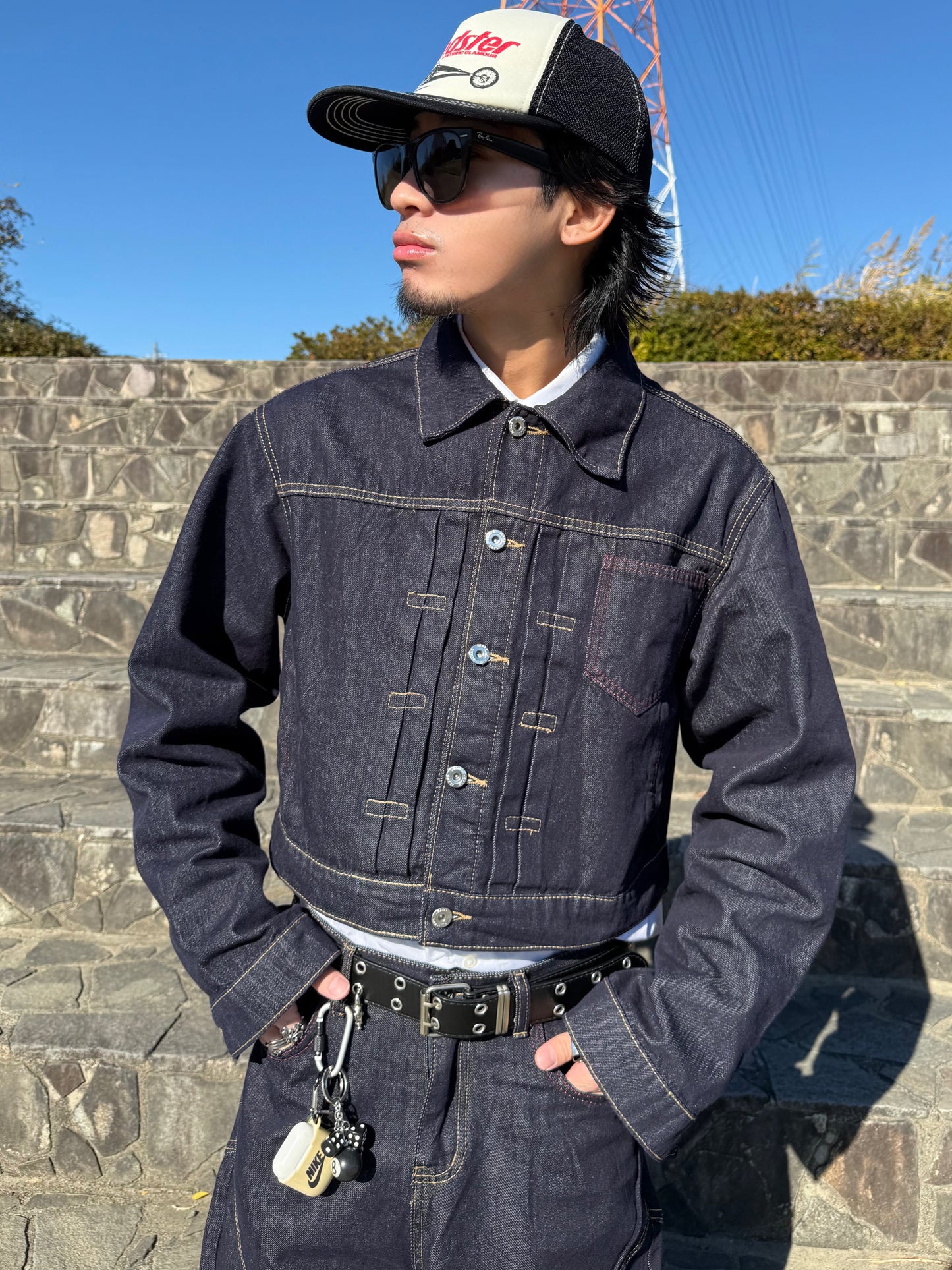 セットアップステッチデニムジャケット DPB90152