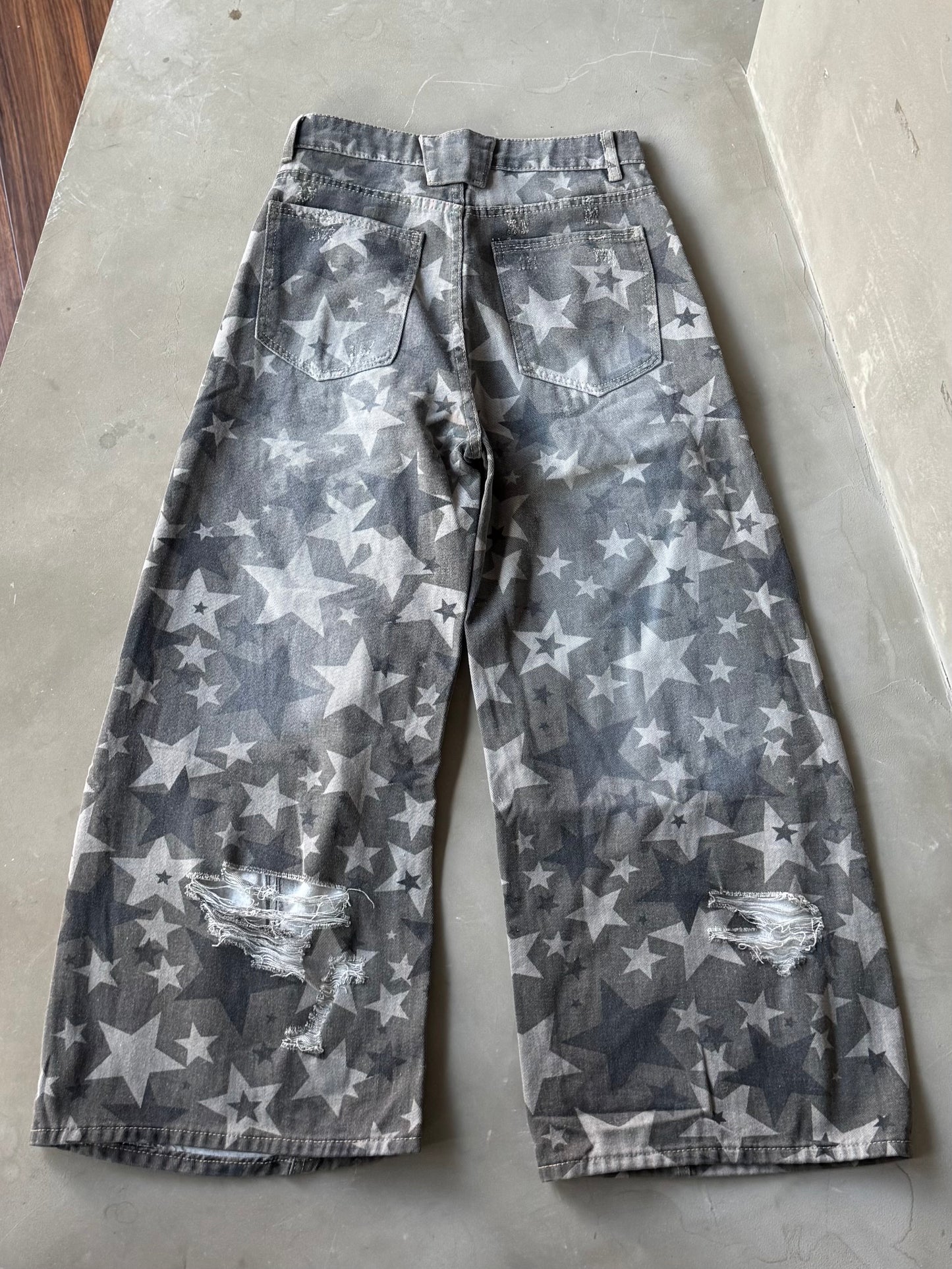 スターダメージデニムパンツ DPB86202