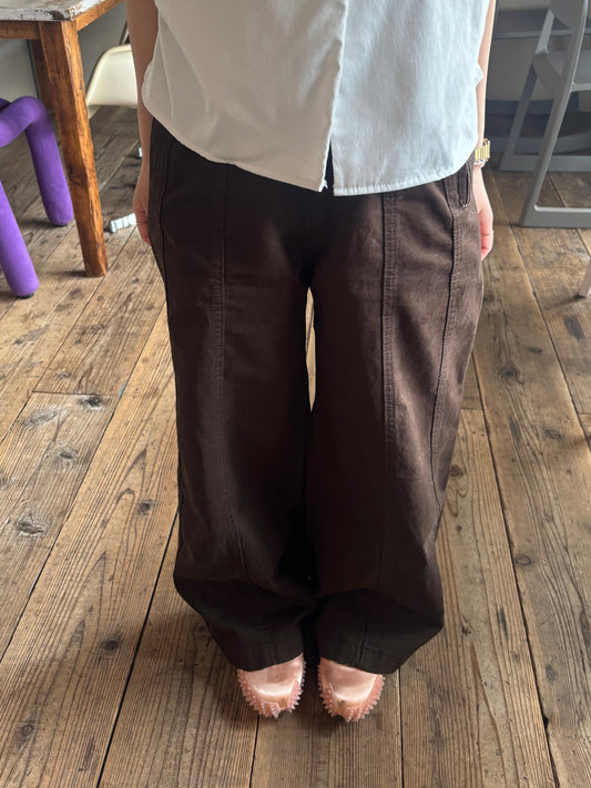 ブラウンバルーンパンツ DPC04049