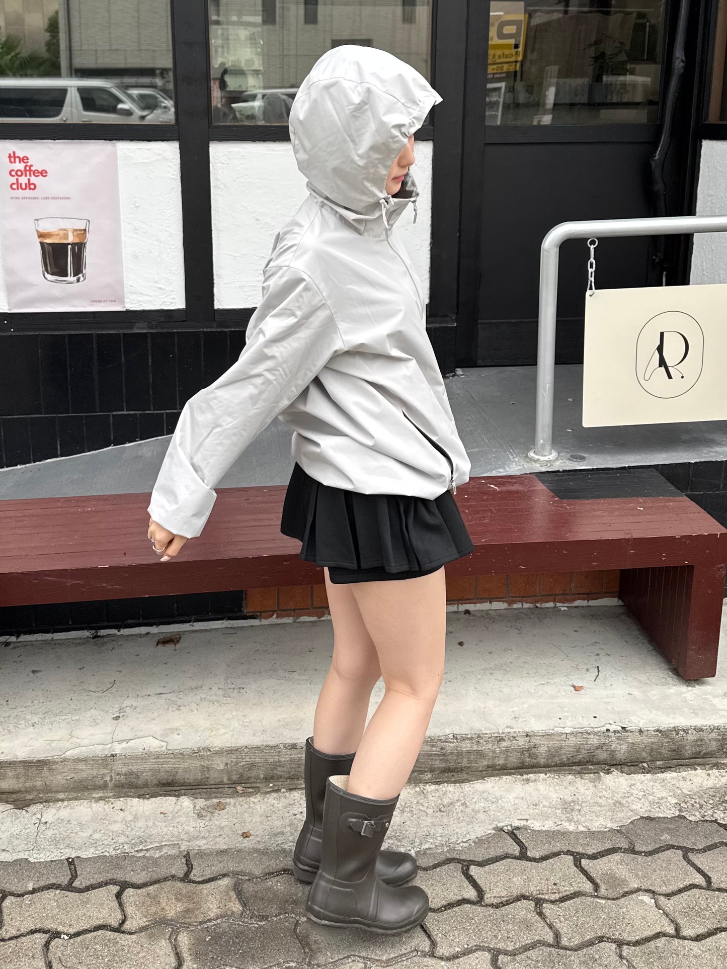 プリーツショートスカートパンツ DPB85355