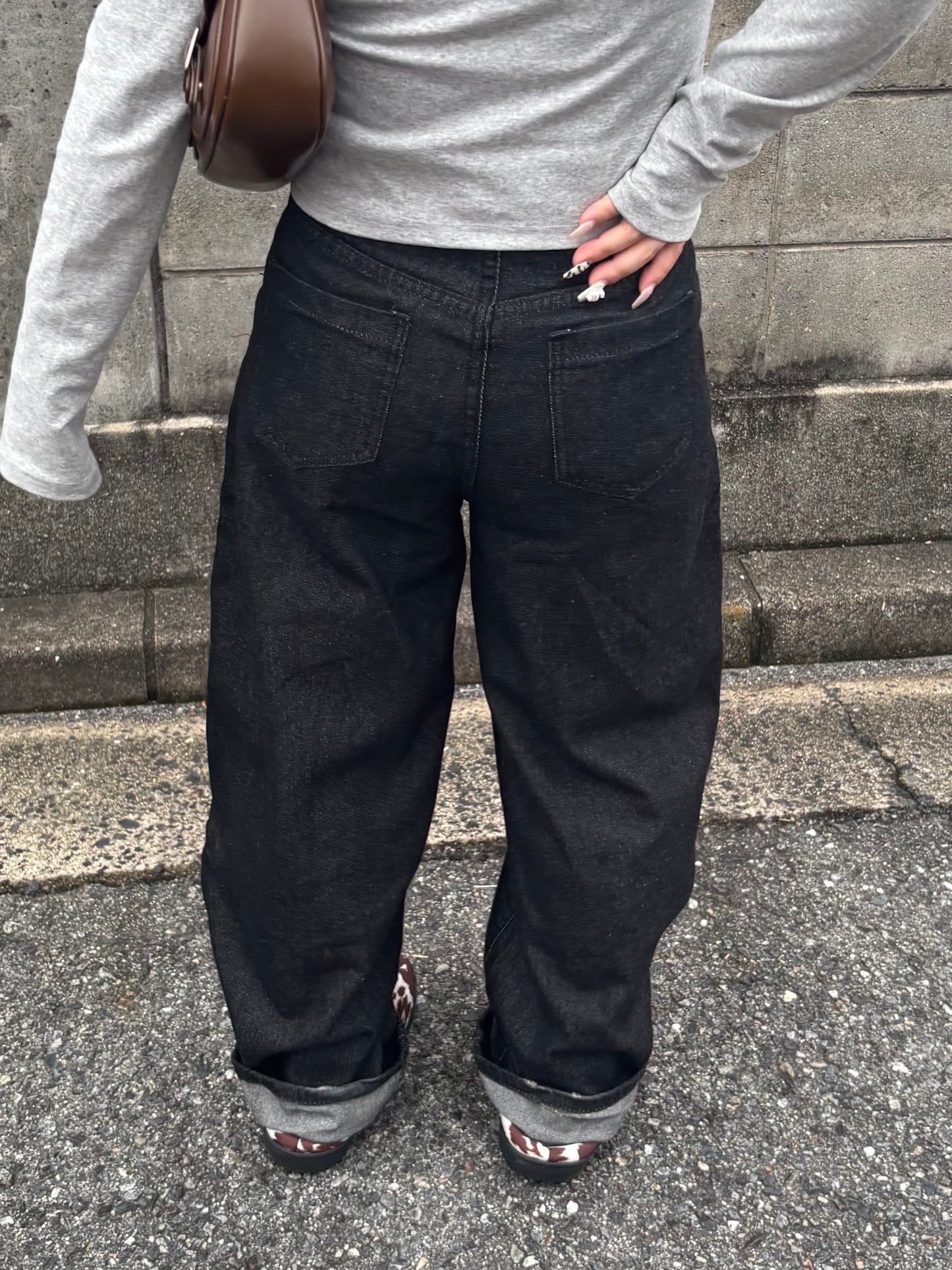 ワイドステッチデニムパンツ DPB97026