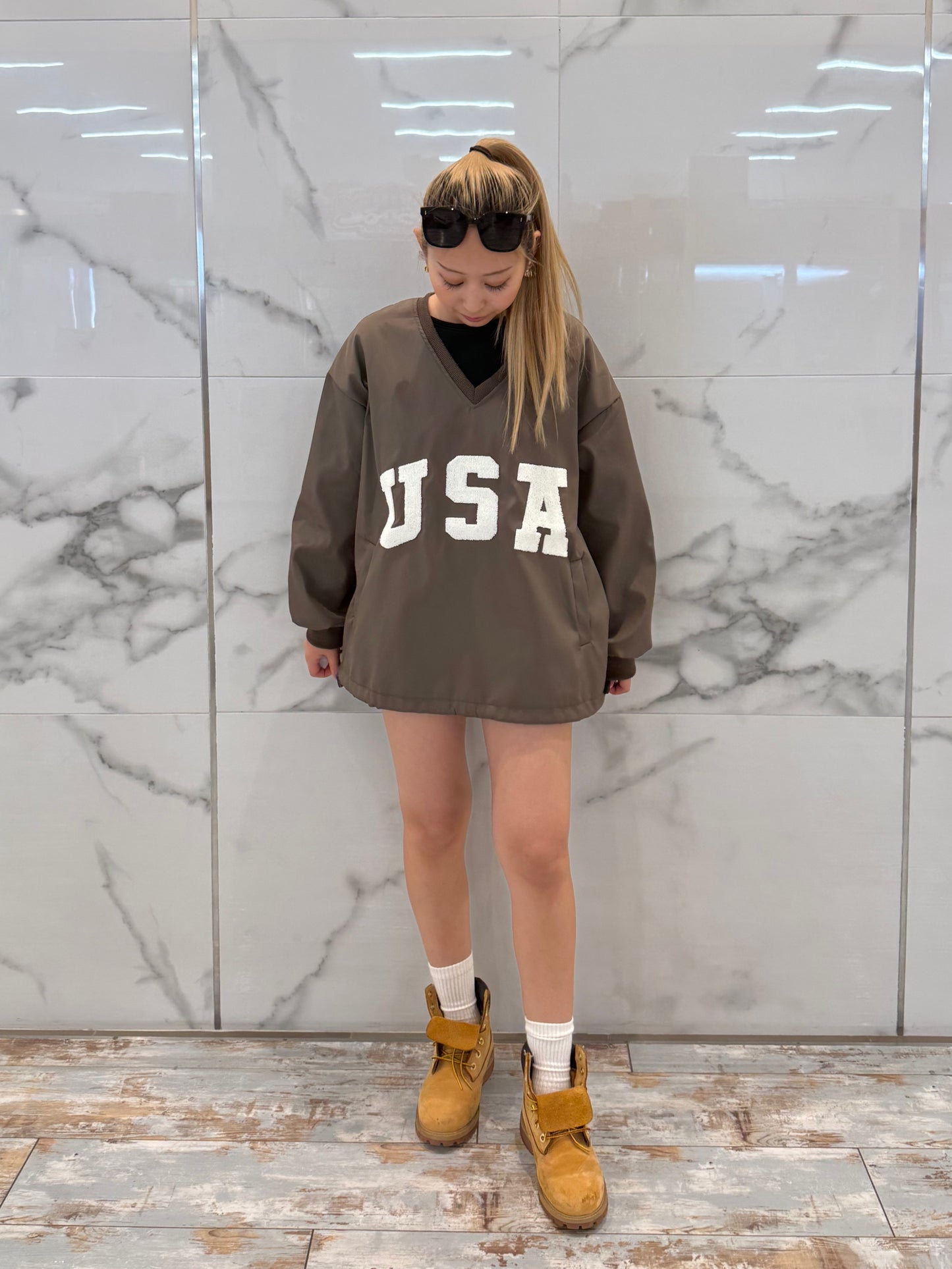 USAナイロンプルオーバー DPB73546