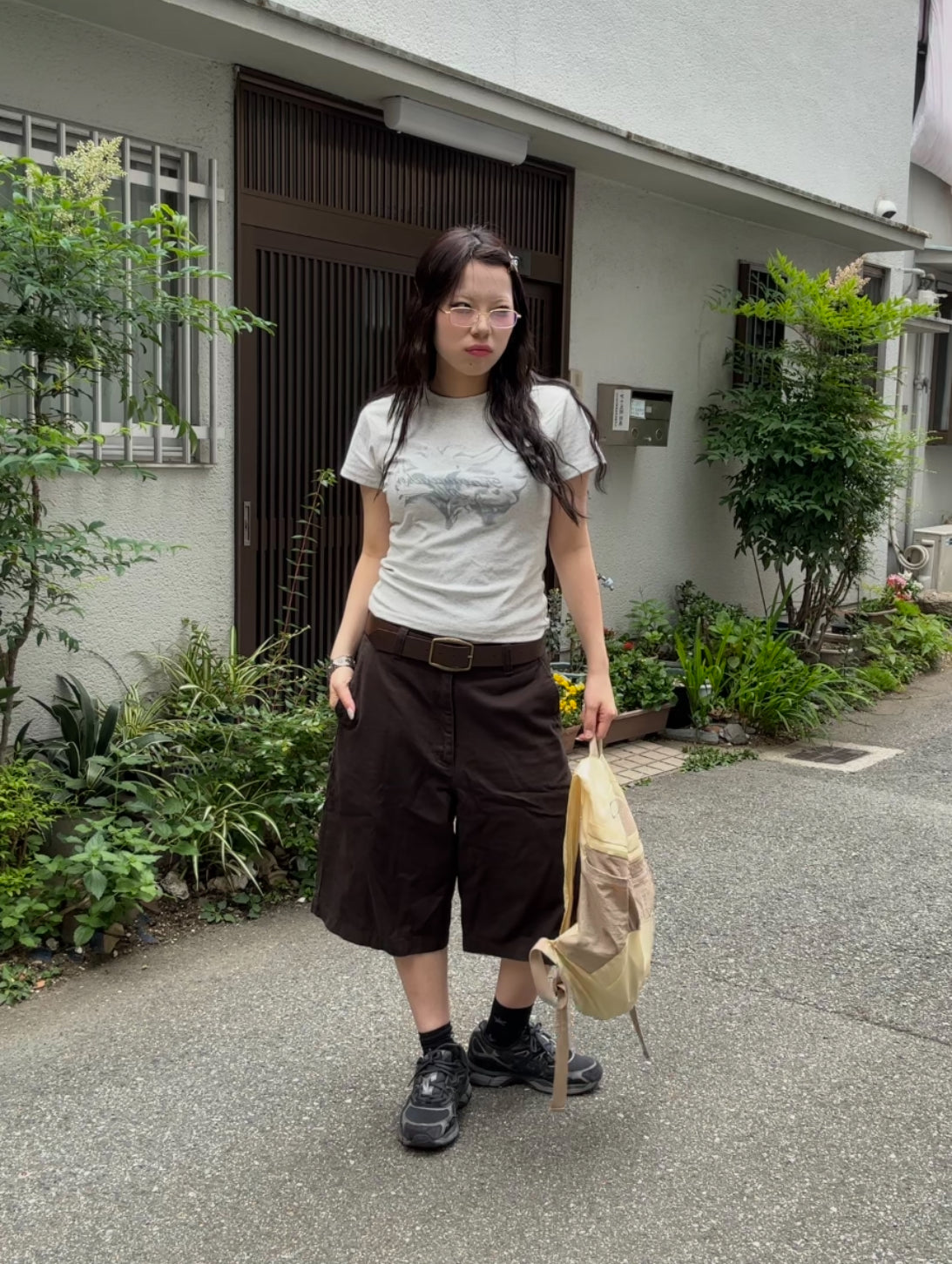 ニュアンスプリントTシャツ DPB89019