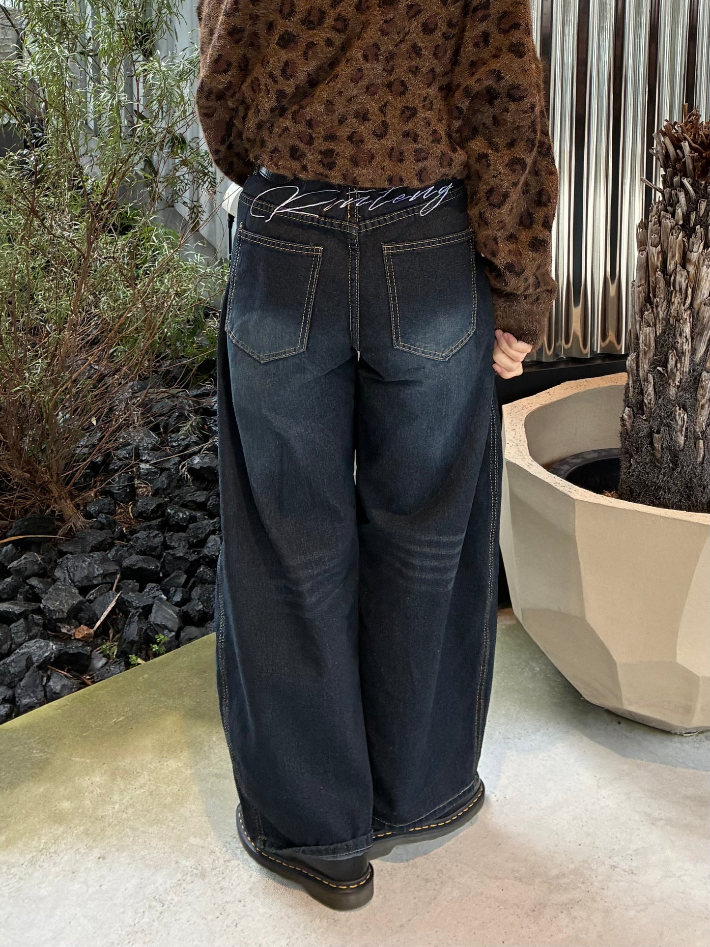 バッグロゴデニムパンツ DPA61482