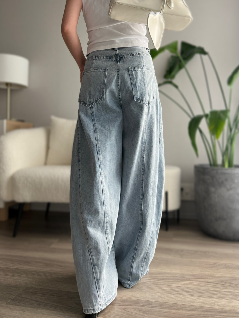 カーブシルエットデニムパンツ DPB56325