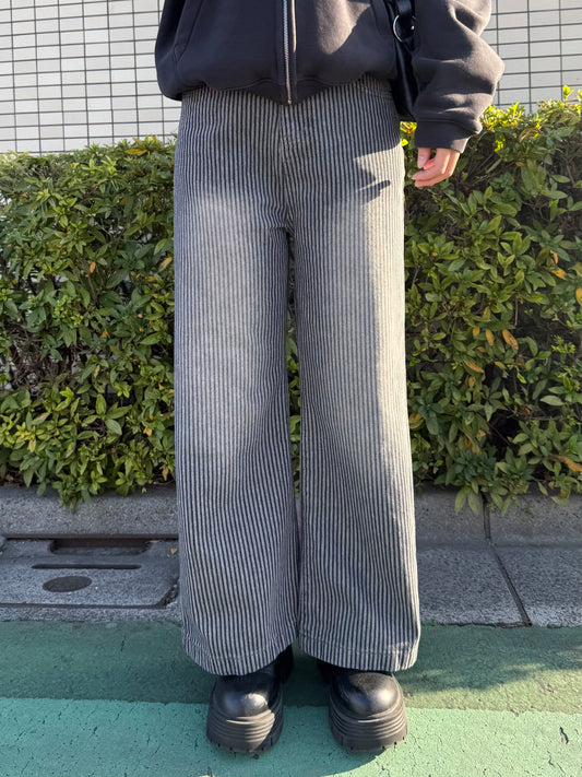 ストライプストレートパンツ DPB93086