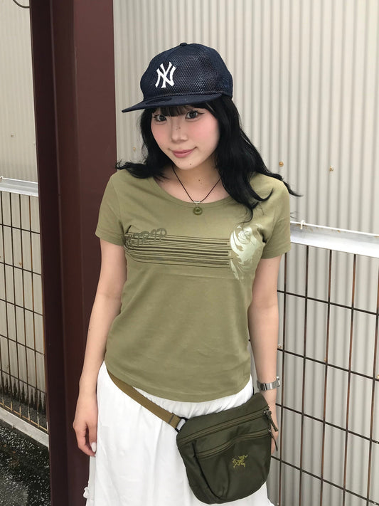 ビンテージデザインフィットTシャツ DPB89257
