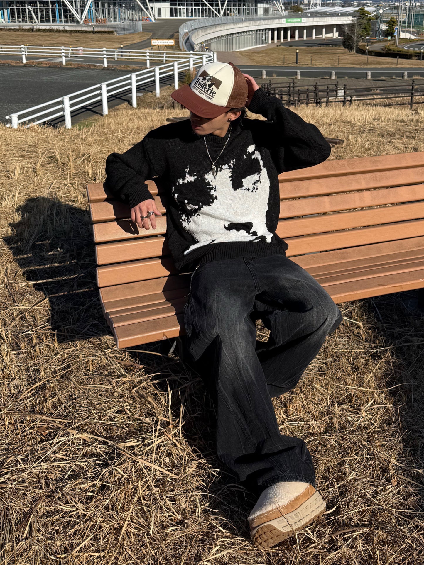 フェイスデザインニット DPB90113