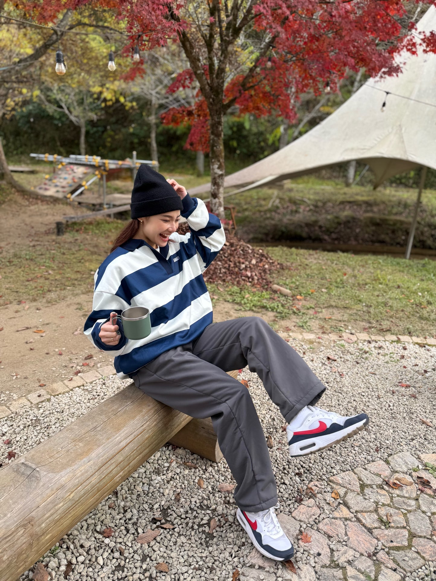 カジュアルストレートパンツ DPB47489