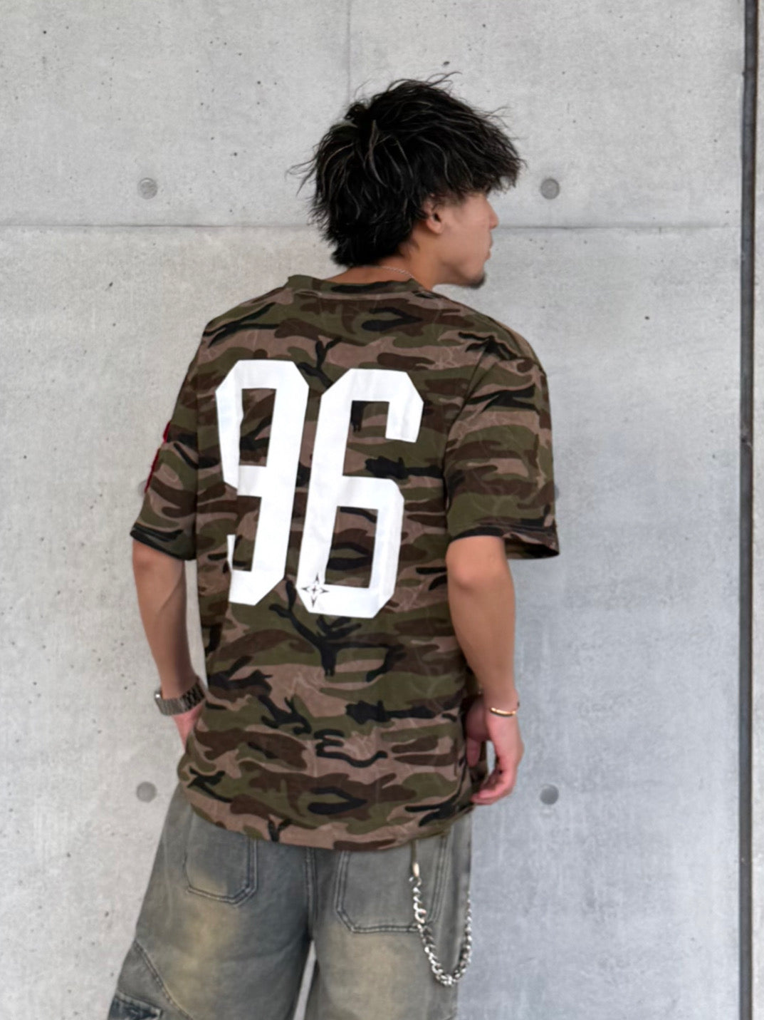 Kenshin_カモフラナンバーTシャツ DPB73344