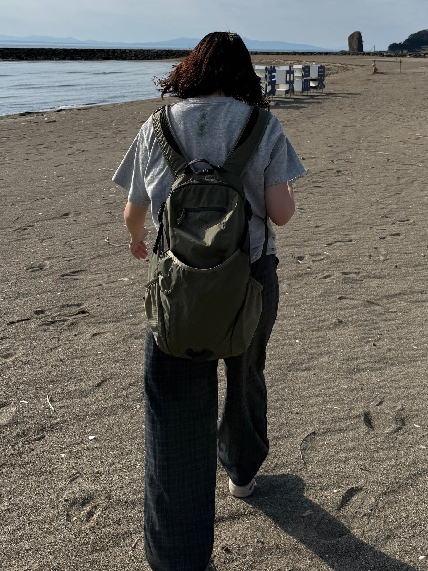 ナイロンチェックパンツ DPC03042