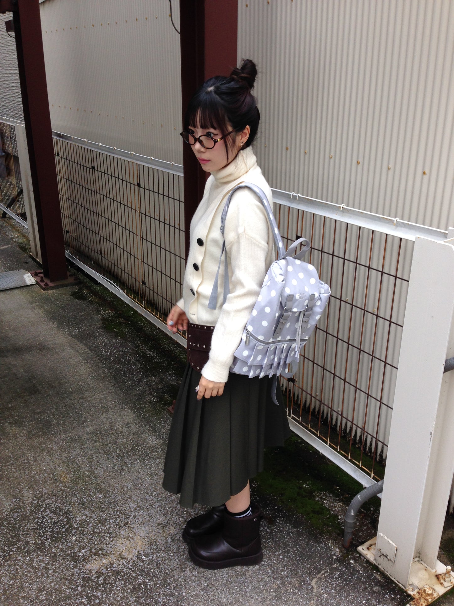 ドットフリルリュックサック DPB89150