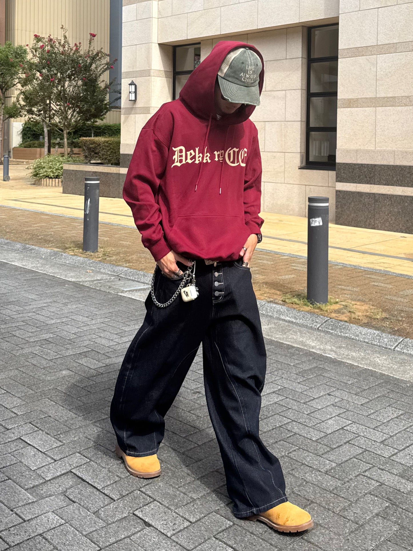 ゴシックレタリングパーカー DPB90038