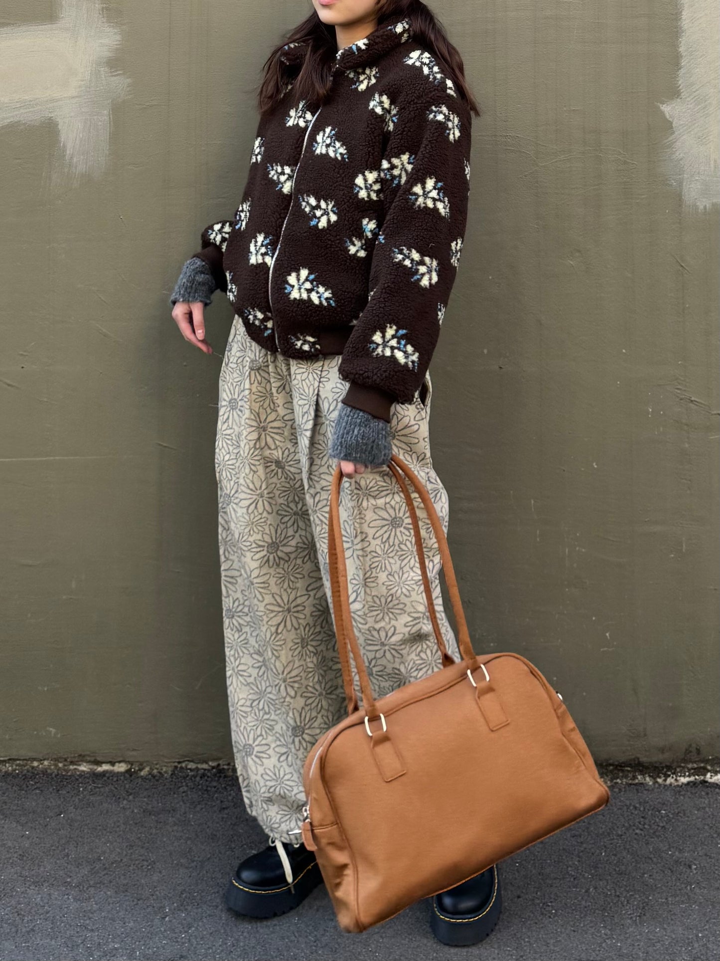 フラワータックパンツ DPB91108