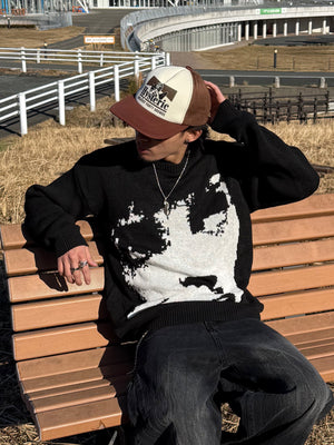 フェイスデザインニット DPB90113