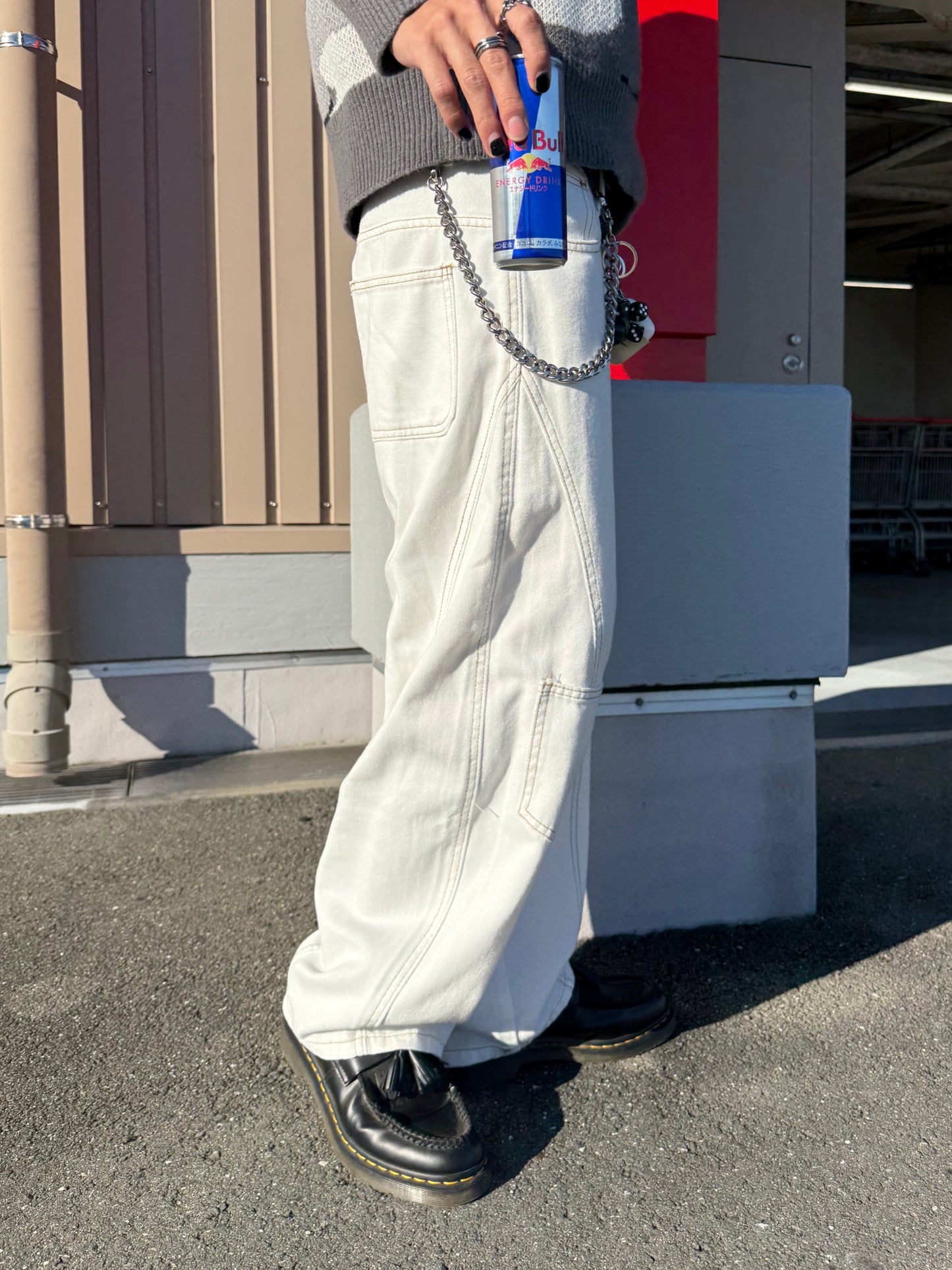 ホワイトデニムパンツ DPB90073