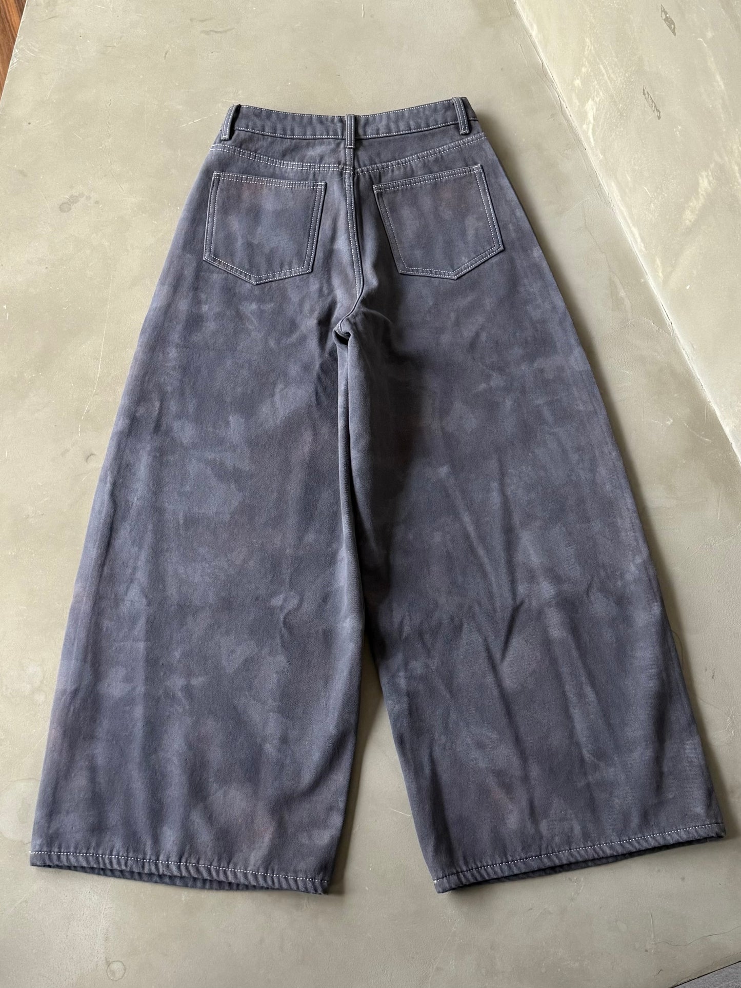 ワイドラメデニムパンツ DPB86173