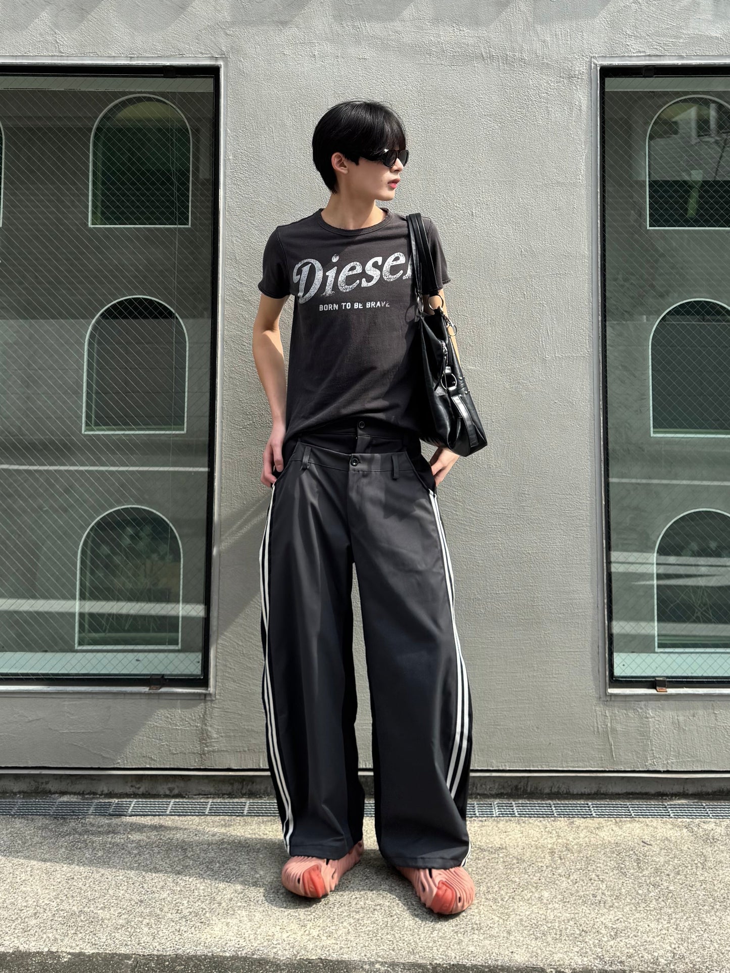サイドラインウエストレイヤードパンツ DPC05005