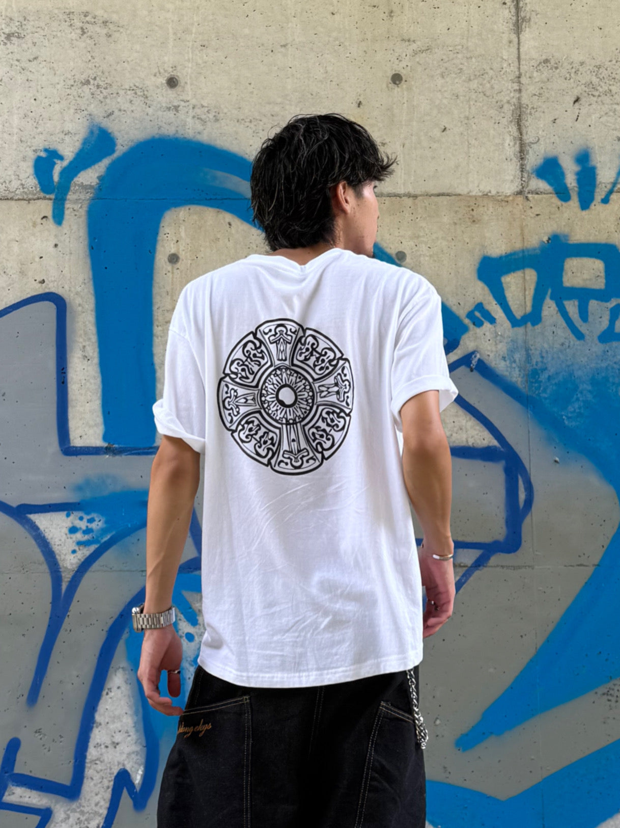 Kenshin_バックプリントTシャツ DPB73350