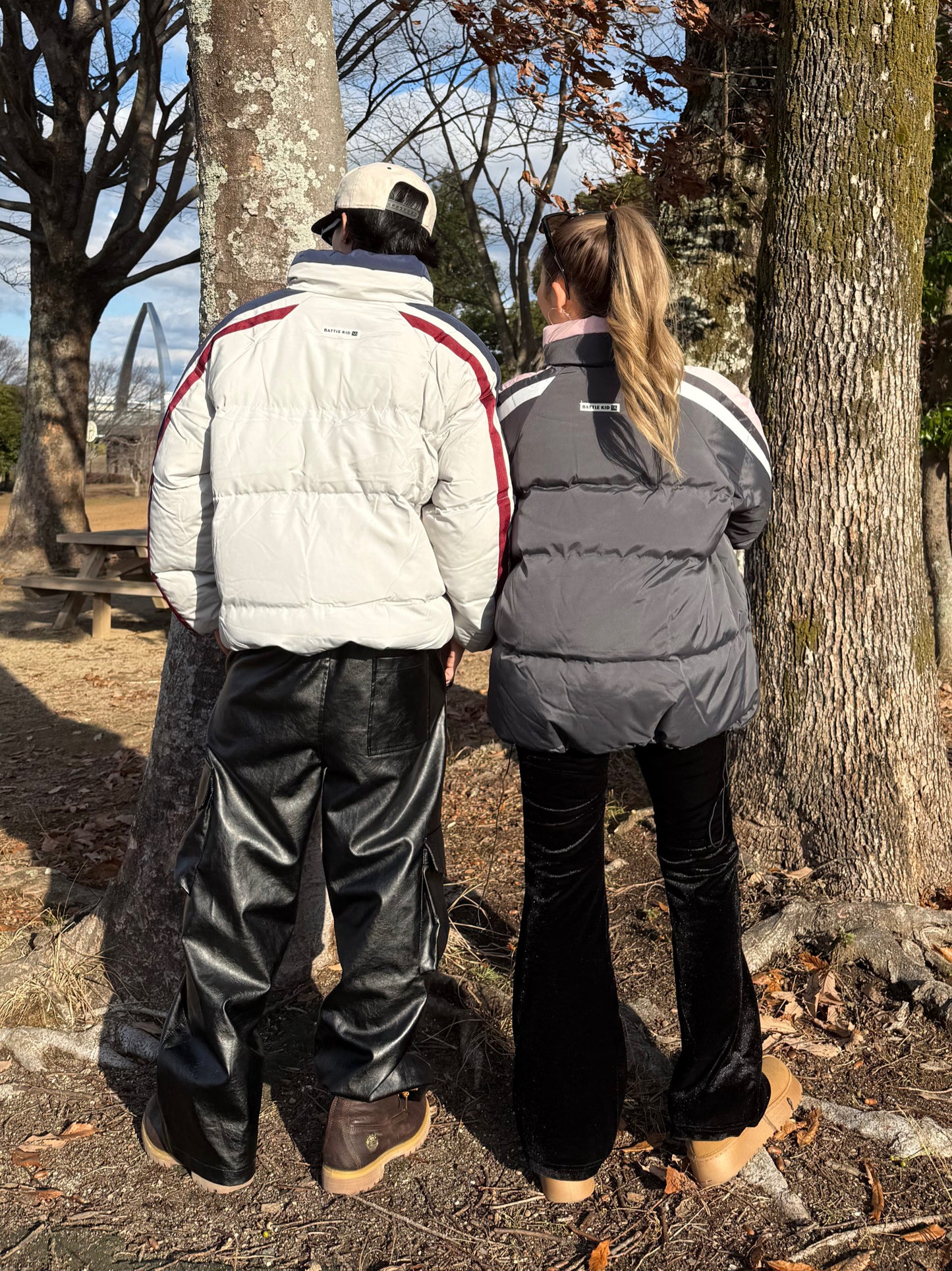 ラインストリート中綿ジャケット DPB90103