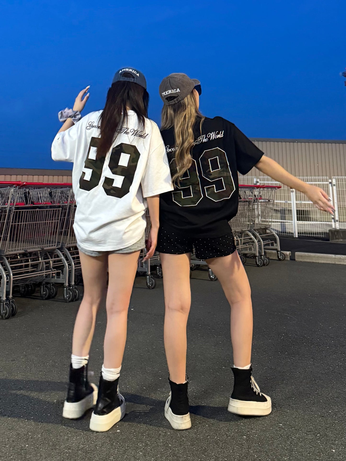 【即納】99カモフラロゴTシャツ DPB73675S