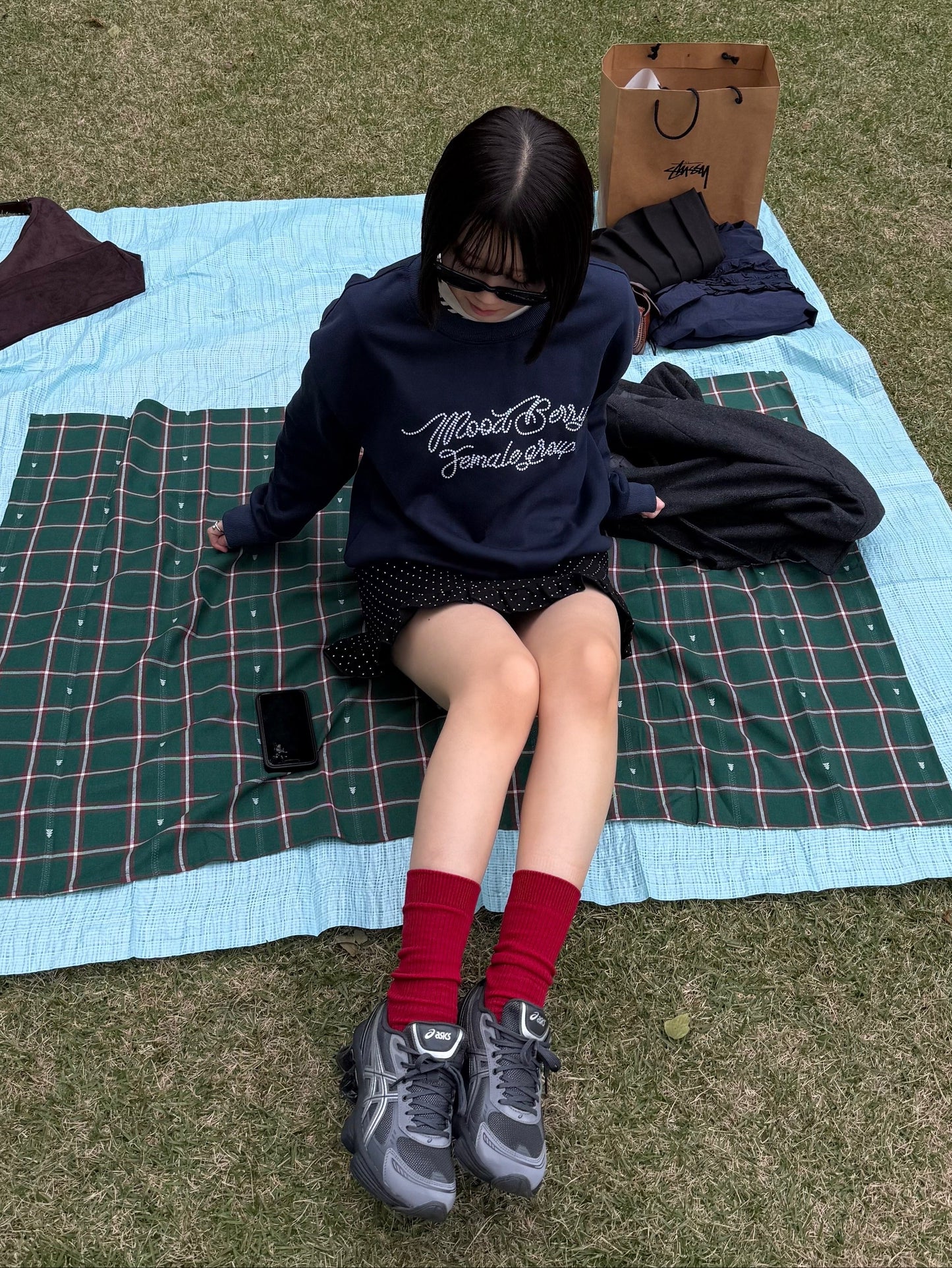 ドットミニフリルスカート DPB93041