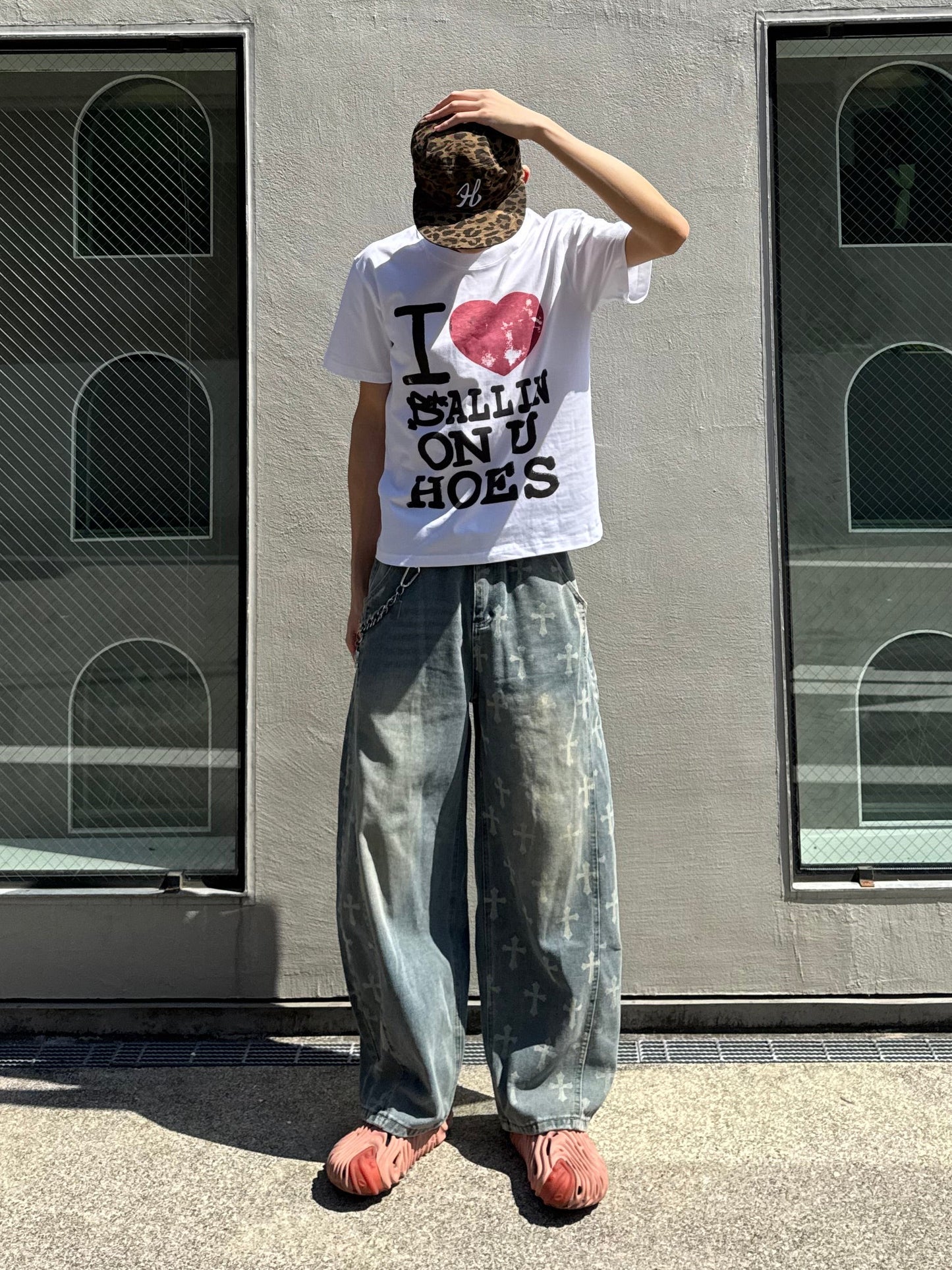 レオパードロゴキャップ DPC05053