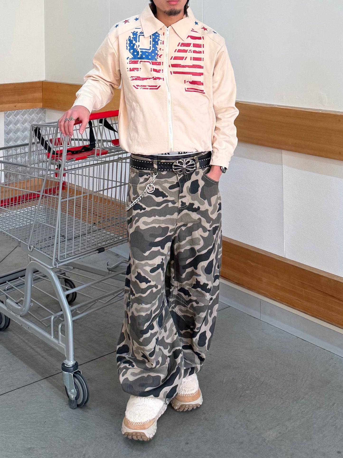 アメリカンナンバージップジャケット DPB90115