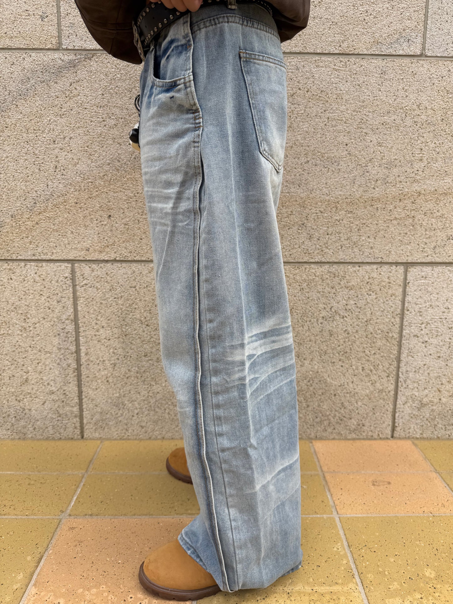 ウォッシュデニムパンツ DPB90079