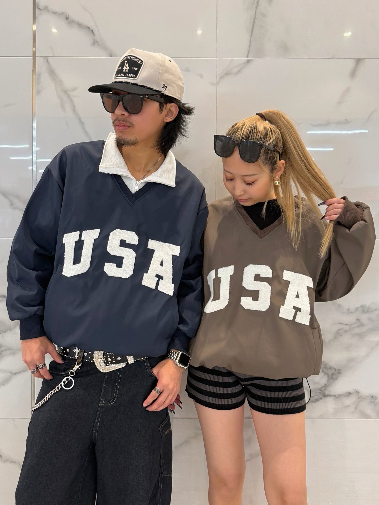 USAナイロンプルオーバー DPB73546