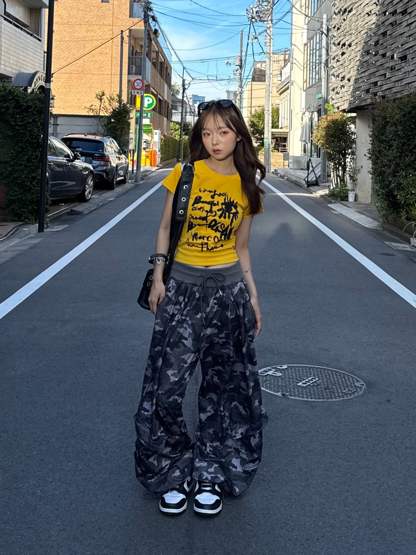 カモフラバギーカーゴパンツ DPB86093