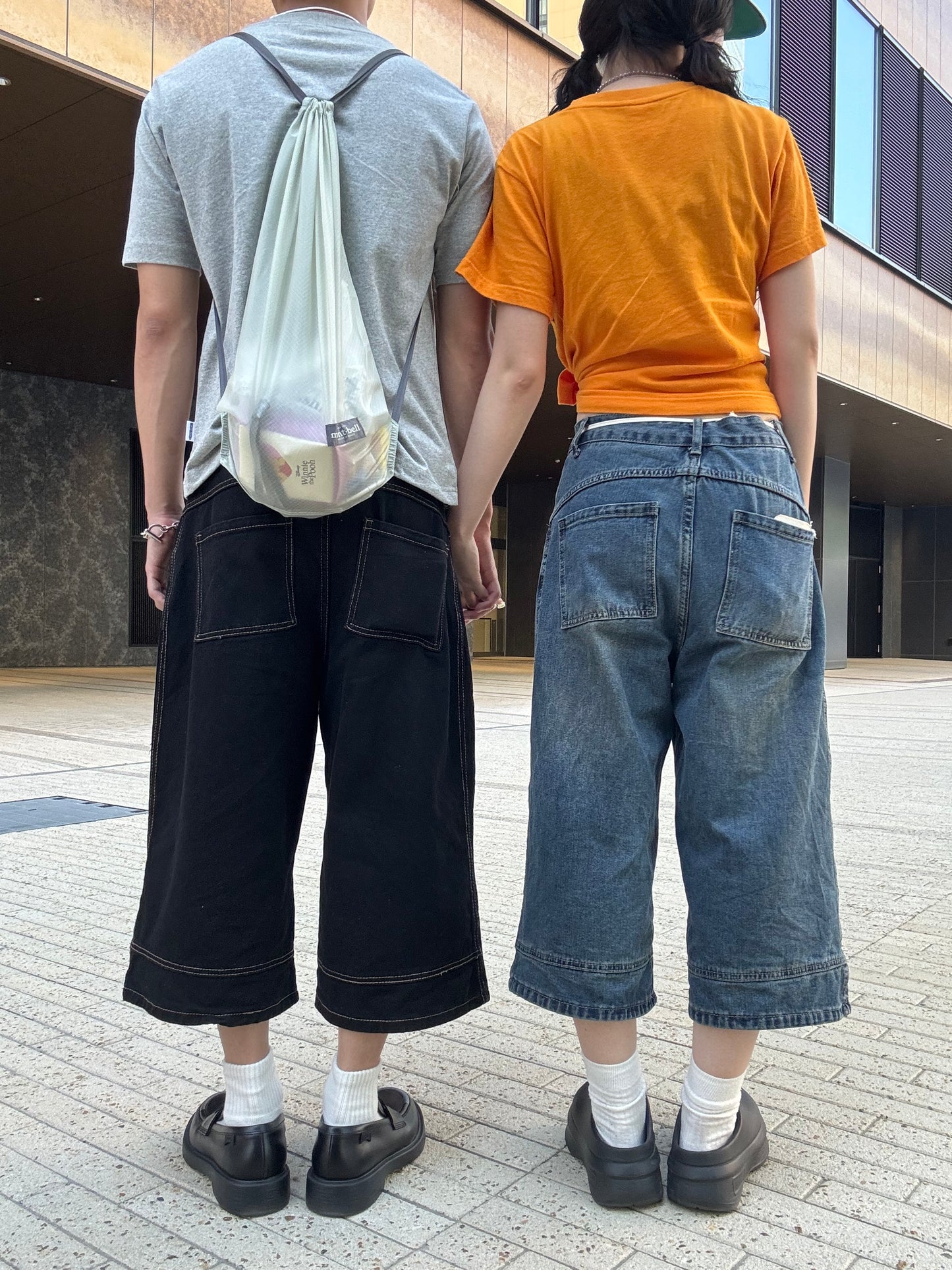 ステッチカーブラインハーフパンツ DPB85245