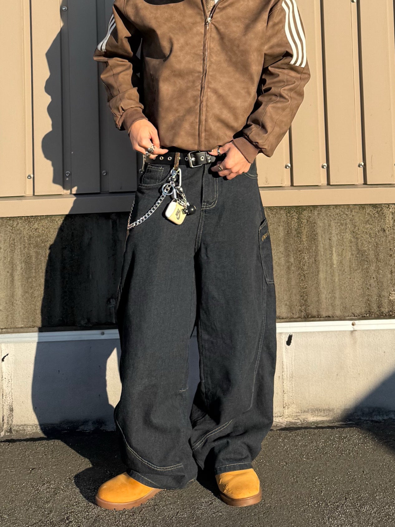 ポケットレオパードデニムパンツ DPB90059