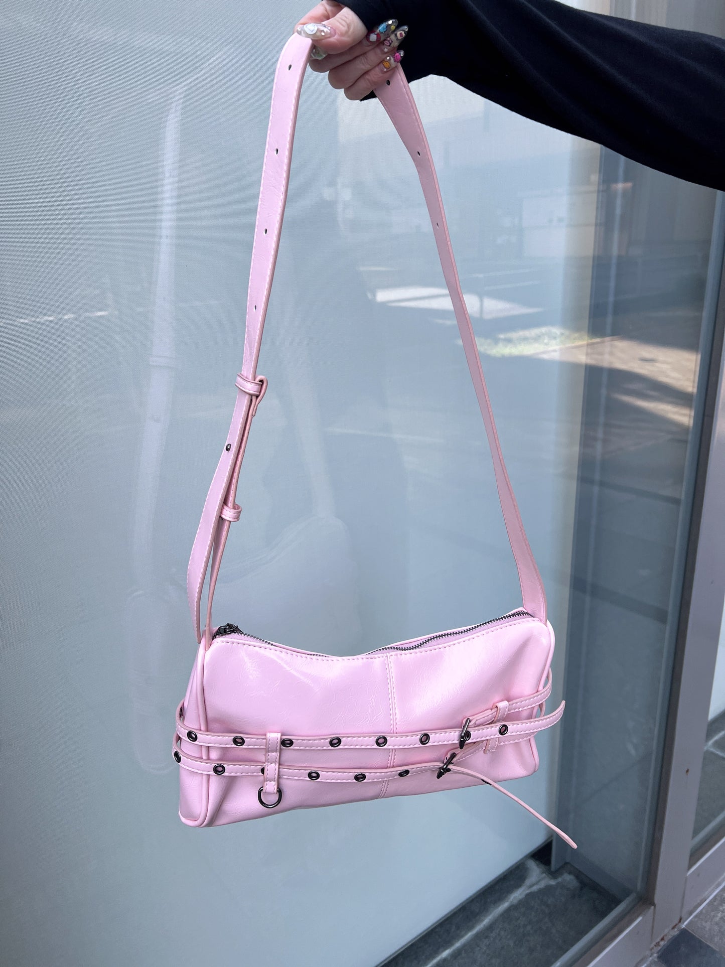 ダブルベルトスクエアバッグ DPB79243