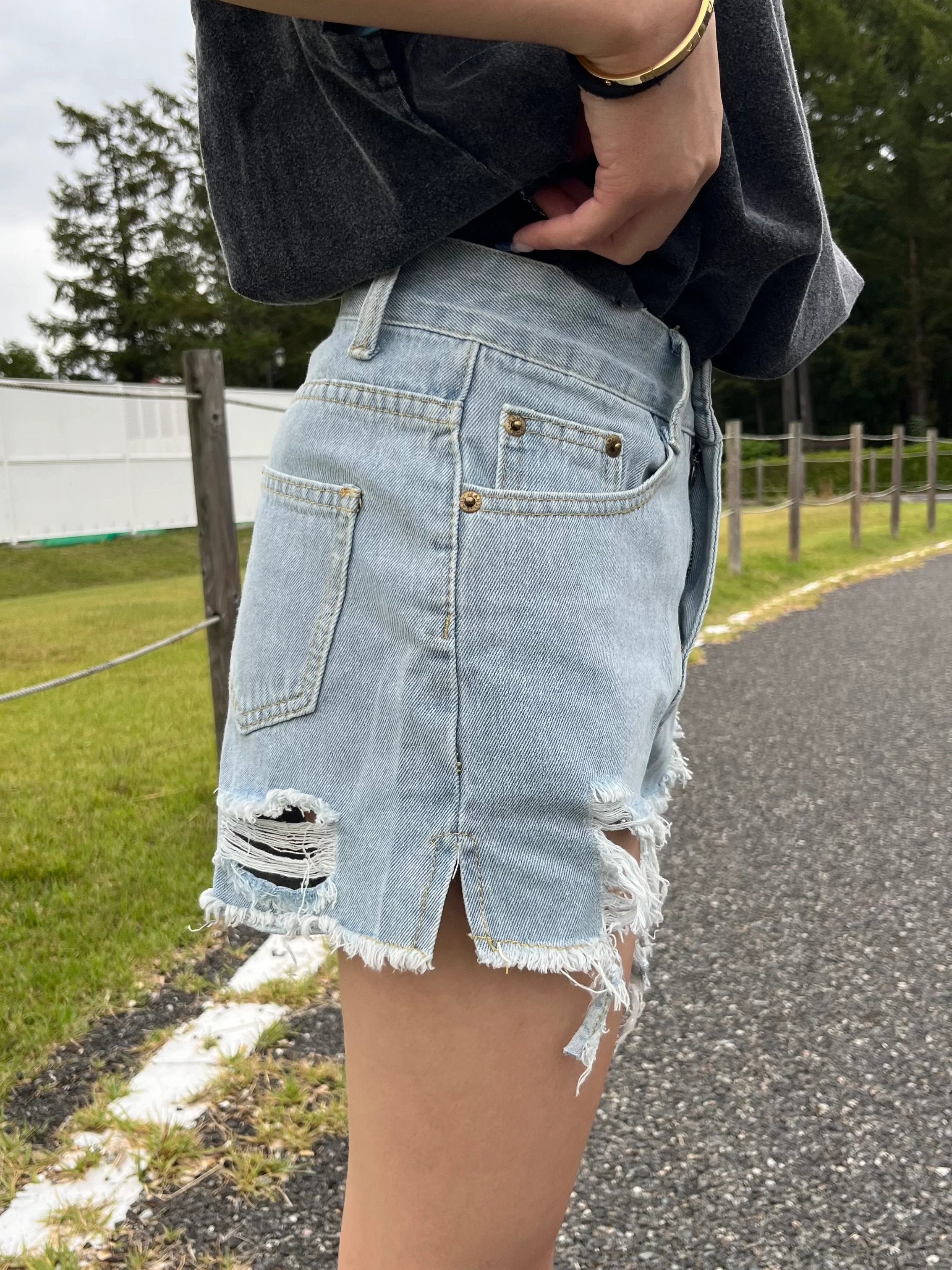 ダメージショートパンツ DPB42098 – CRAMMY