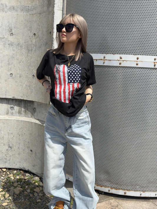 オーバーアメリカンTシャツ DPB42389