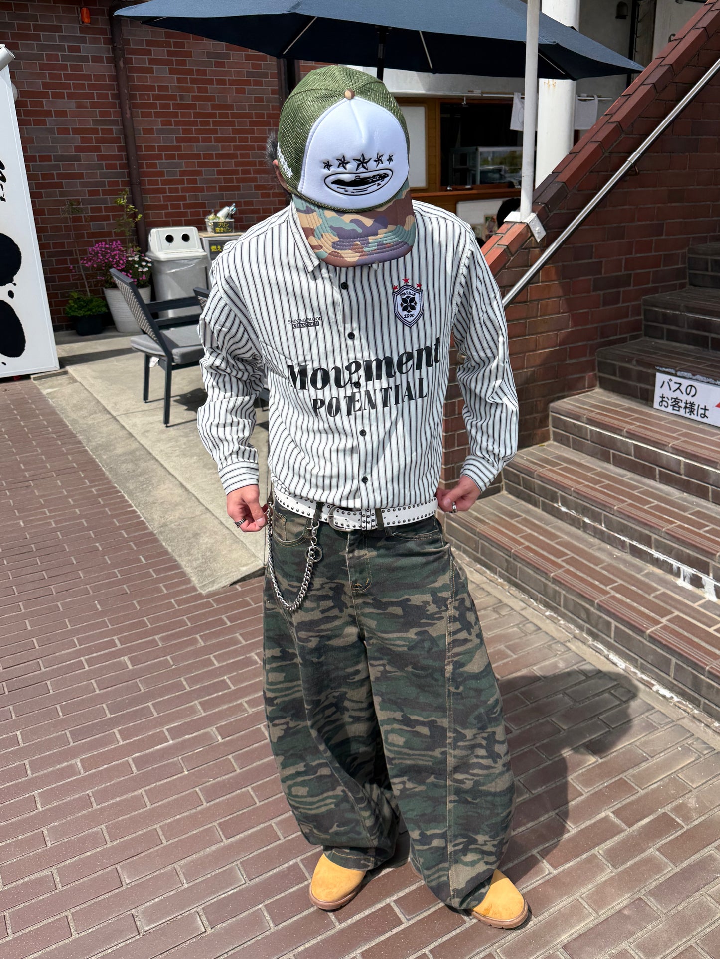 ストリートボーダーシャツ DPB90159