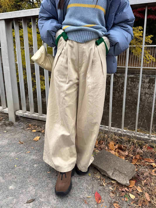 タックワイドパンツ DPB78213