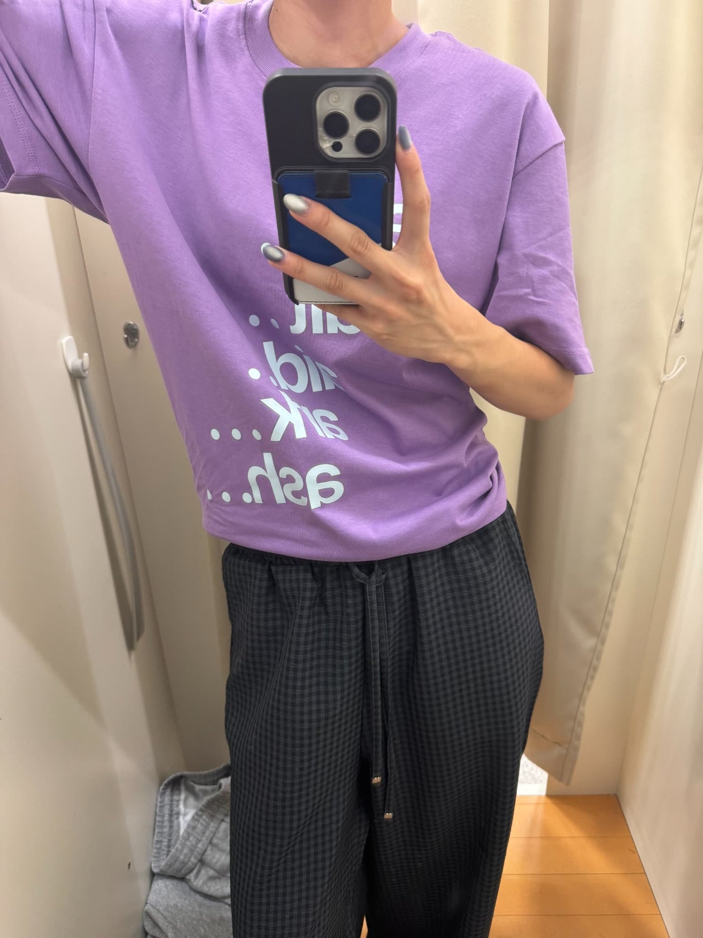 レタリングクルーネックTシャツ DPC07057