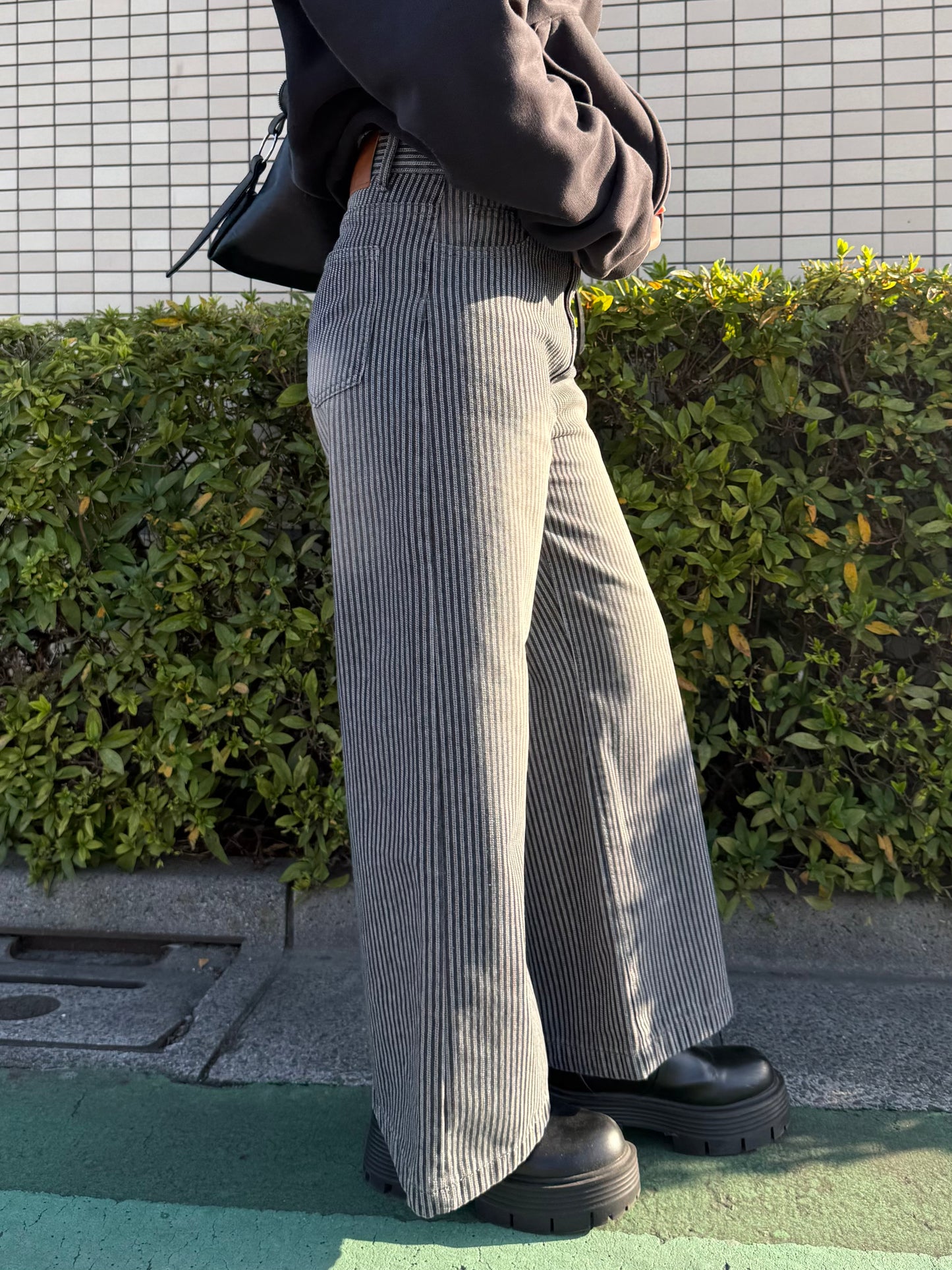 ストライプストレートパンツ DPB93086