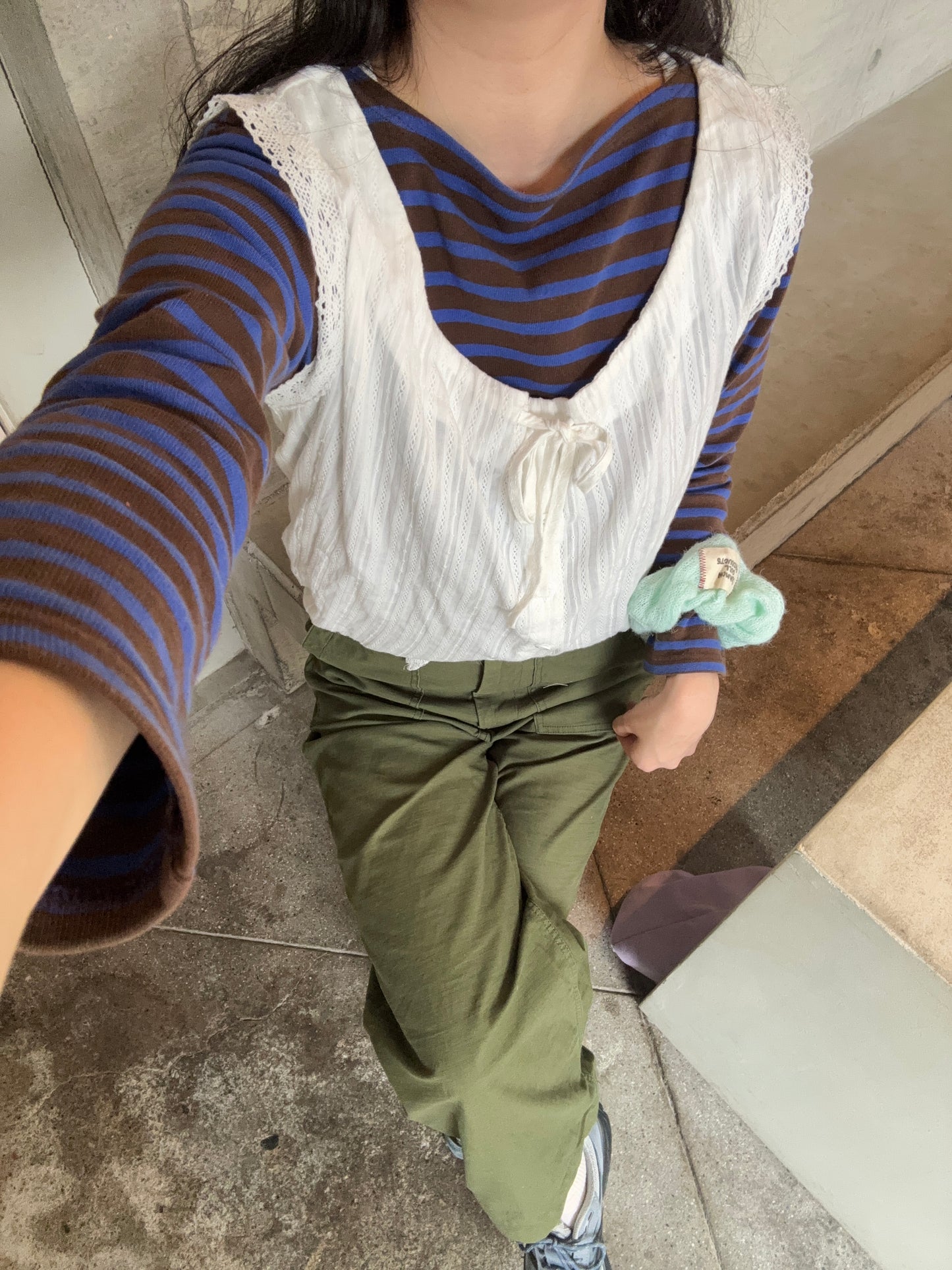 ノースリーブレースブラウス DPB84163