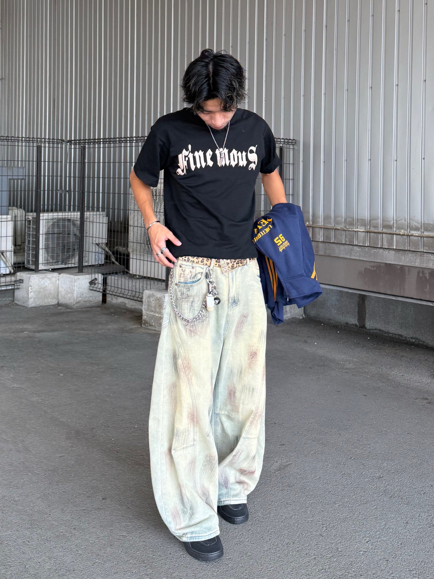 ダメージデザインデニムパンツ DPB90051