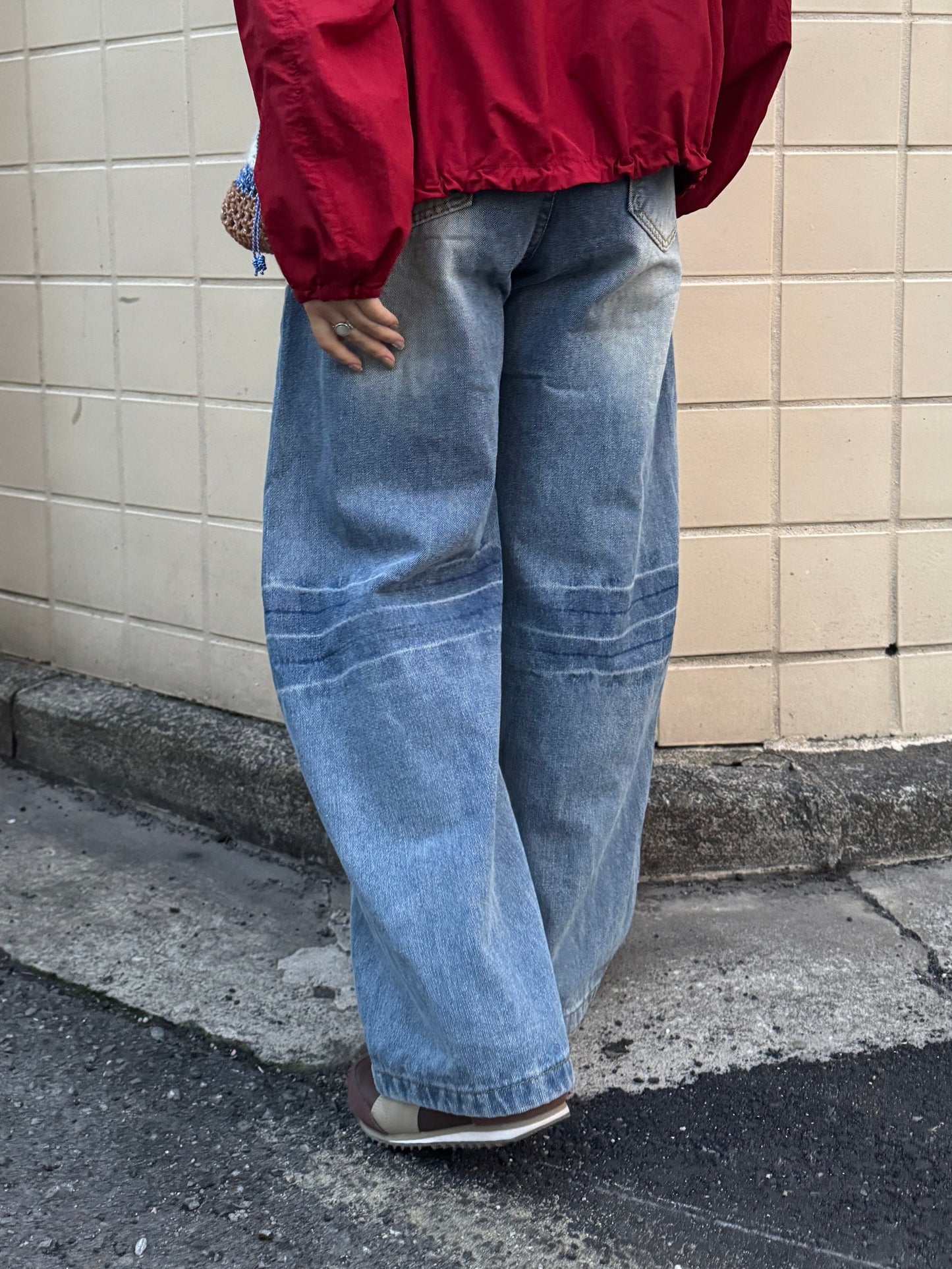 ワイドデニムパンツ DPB78198