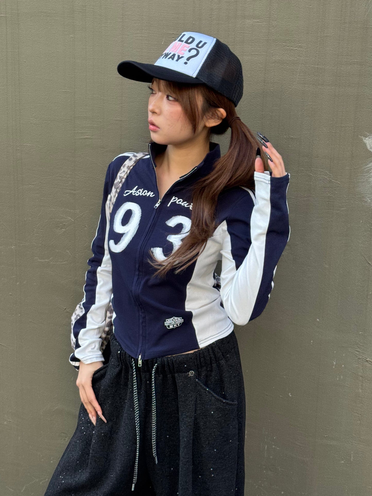 ダブルジップナンバートップス DPB86196