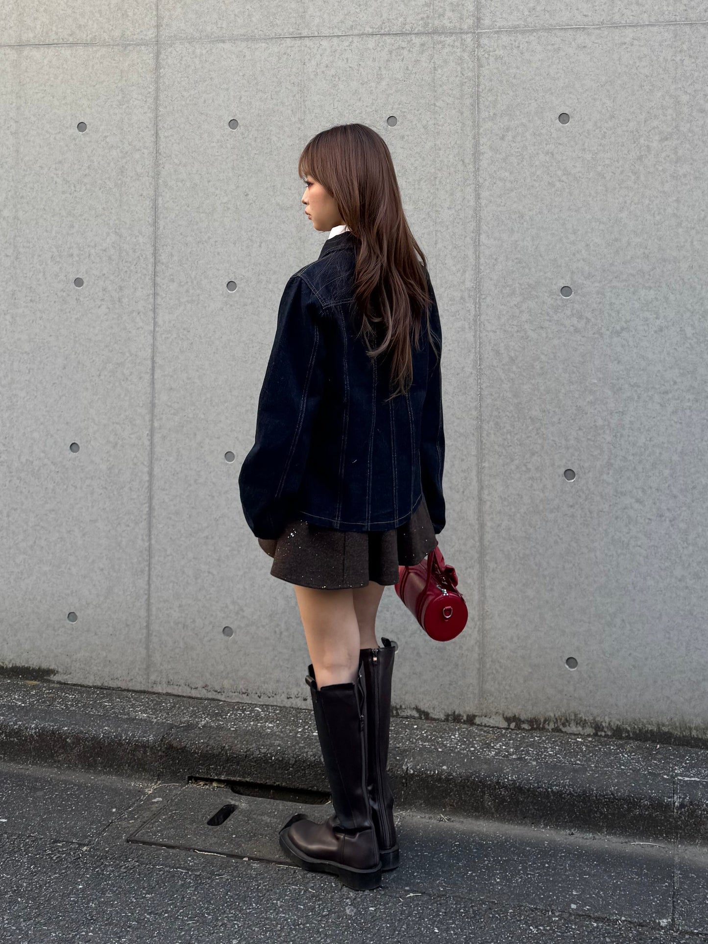 ラメミニスカート DPB86209