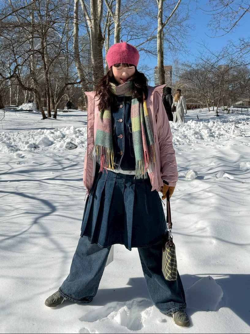 カジュアルチェックハンドバッグ DPA43778